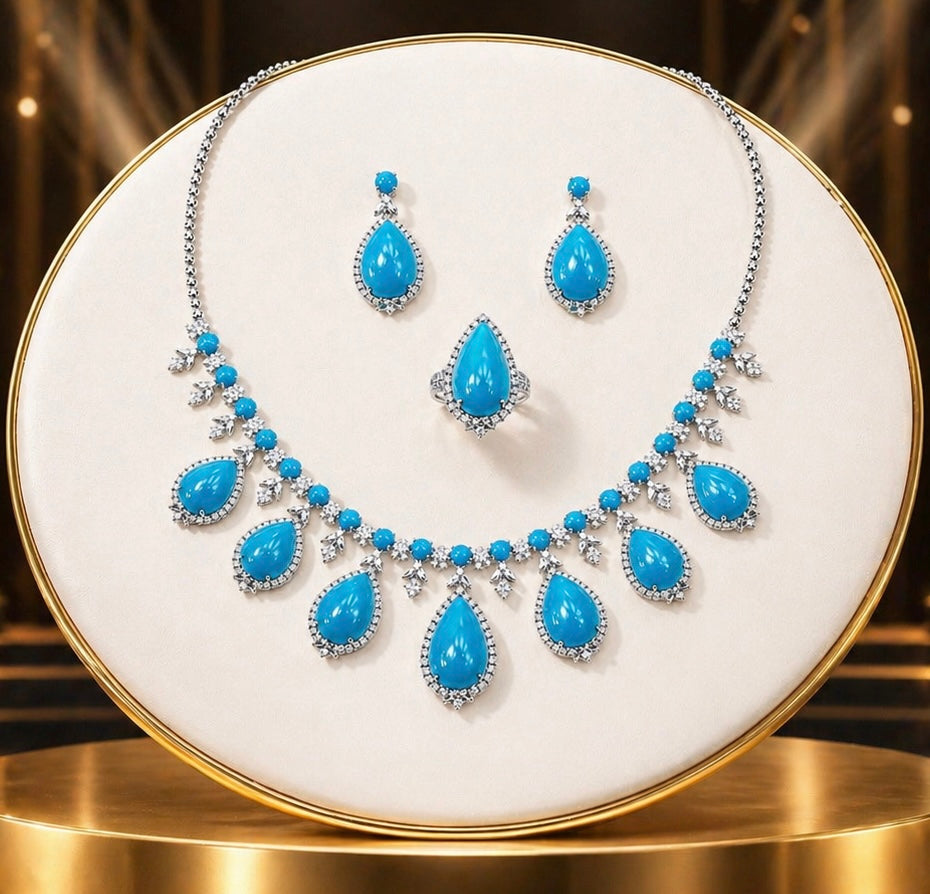 Turquoise Princess - United States · Ava 18K Jewelry Set