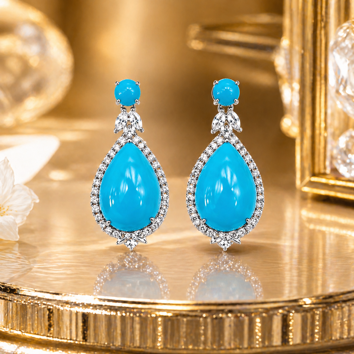 Turquoise Princess - United States · Ava 18K Jewelry Set