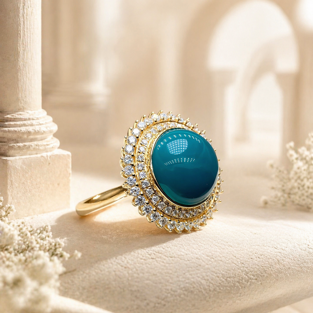 Turquoise Princess - United Arab Emirates · Amira 18K Ring