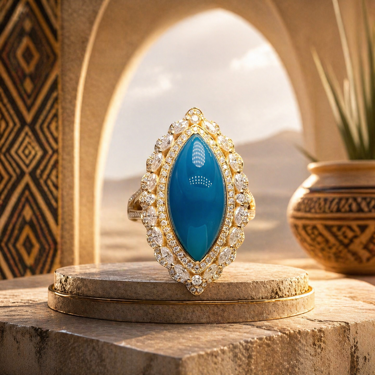 Turquoise Princess - South Africa · Lindiwe 18K Ring