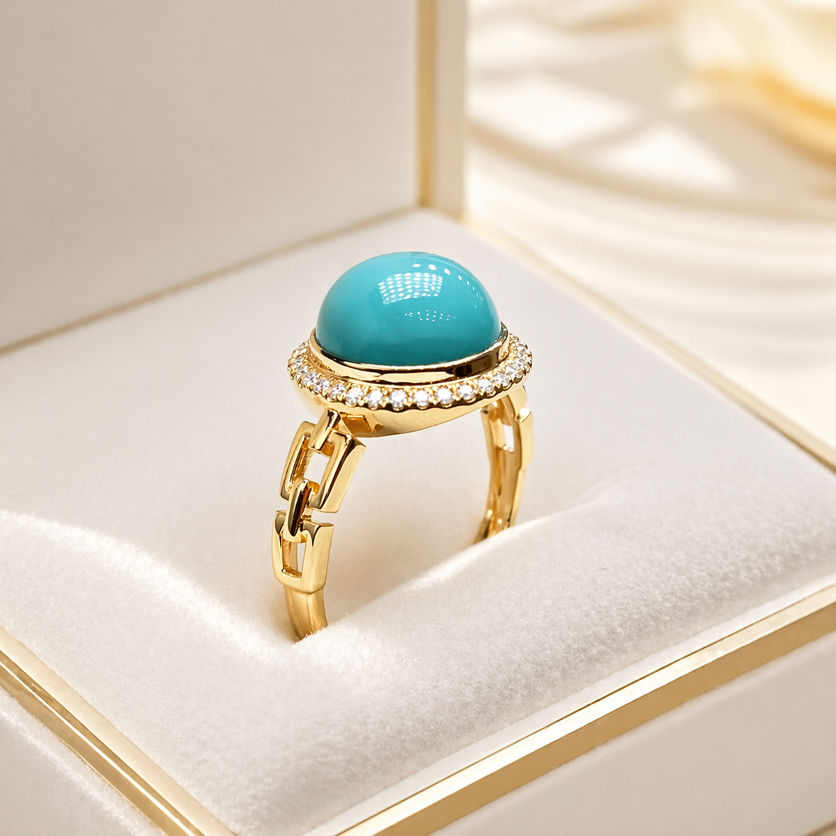 Turquoise Princess - Mexico · Luz 18K Ring