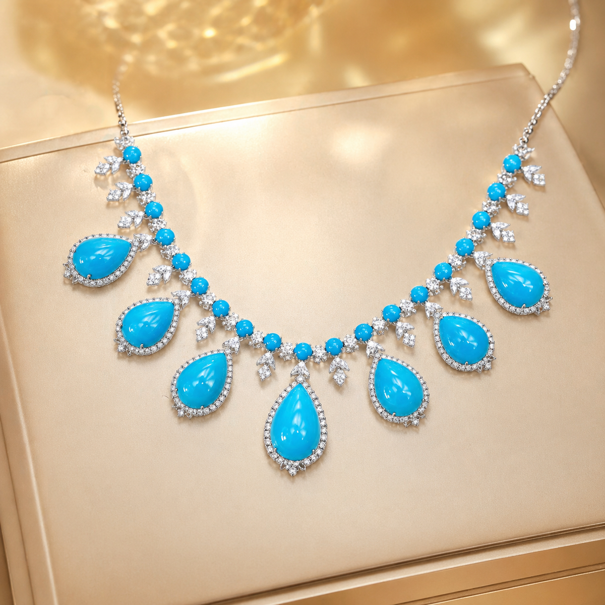 Turquoise Princess - United States · Ava 18K Jewelry Set