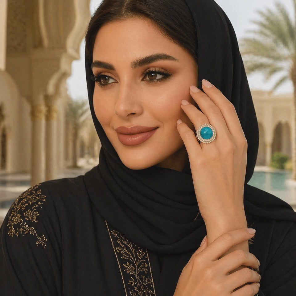 Turquoise Princess - United Arab Emirates · Amira 18K Ring