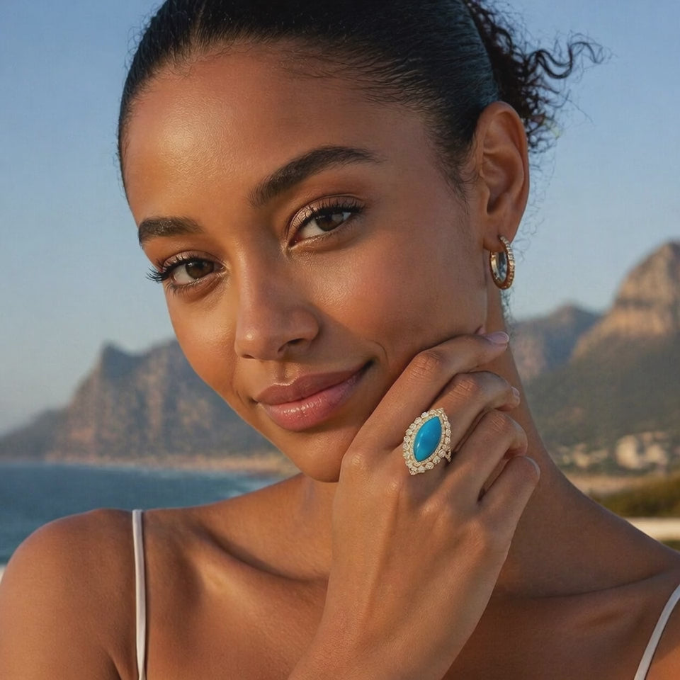 Turquoise Princess - South Africa · Lindiwe 18K Ring